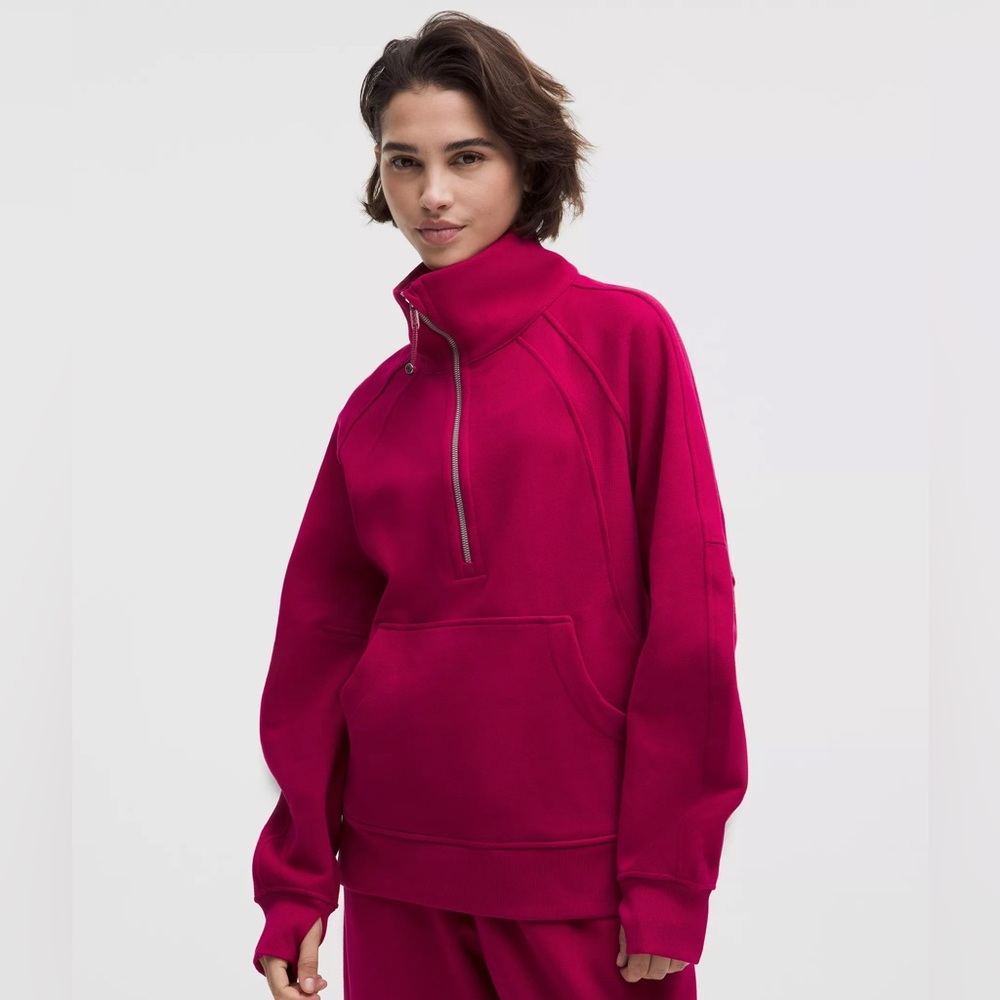 Lululemon Scuba Oversized Funnel-Neck Half Zip
Long